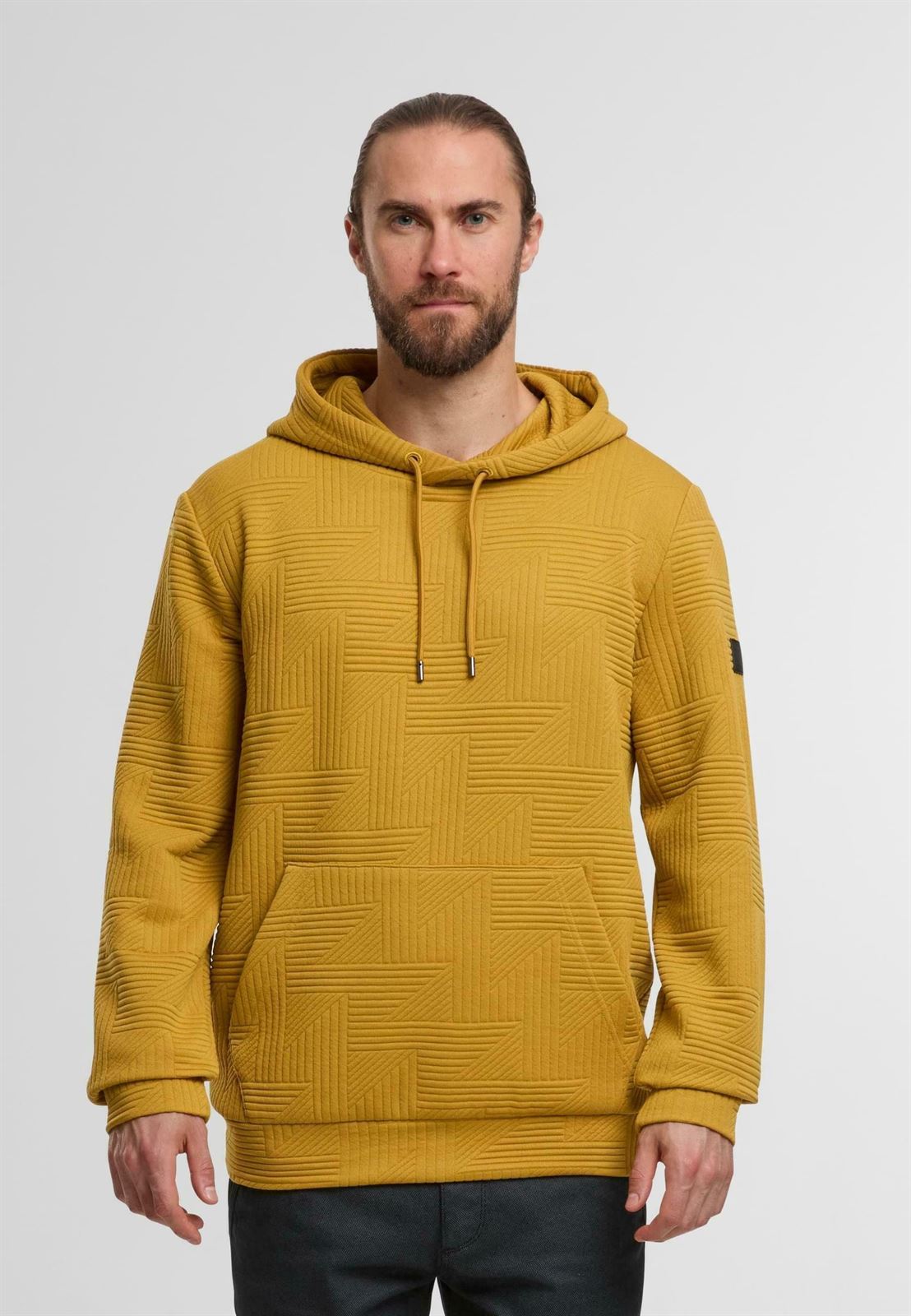 Sudadera Indicode INHuntsville Mustard Gold 55-730194 - Imagen 4