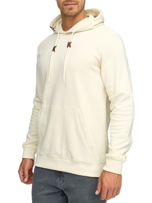 Sudadera Indicode INSalupe Hoodie White Asparagus 55-759081 - Imagen 2