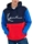 Sudadera KARL KANI 6028201 KK Signature Block Hoodie red/navy/blue - Imagen 1