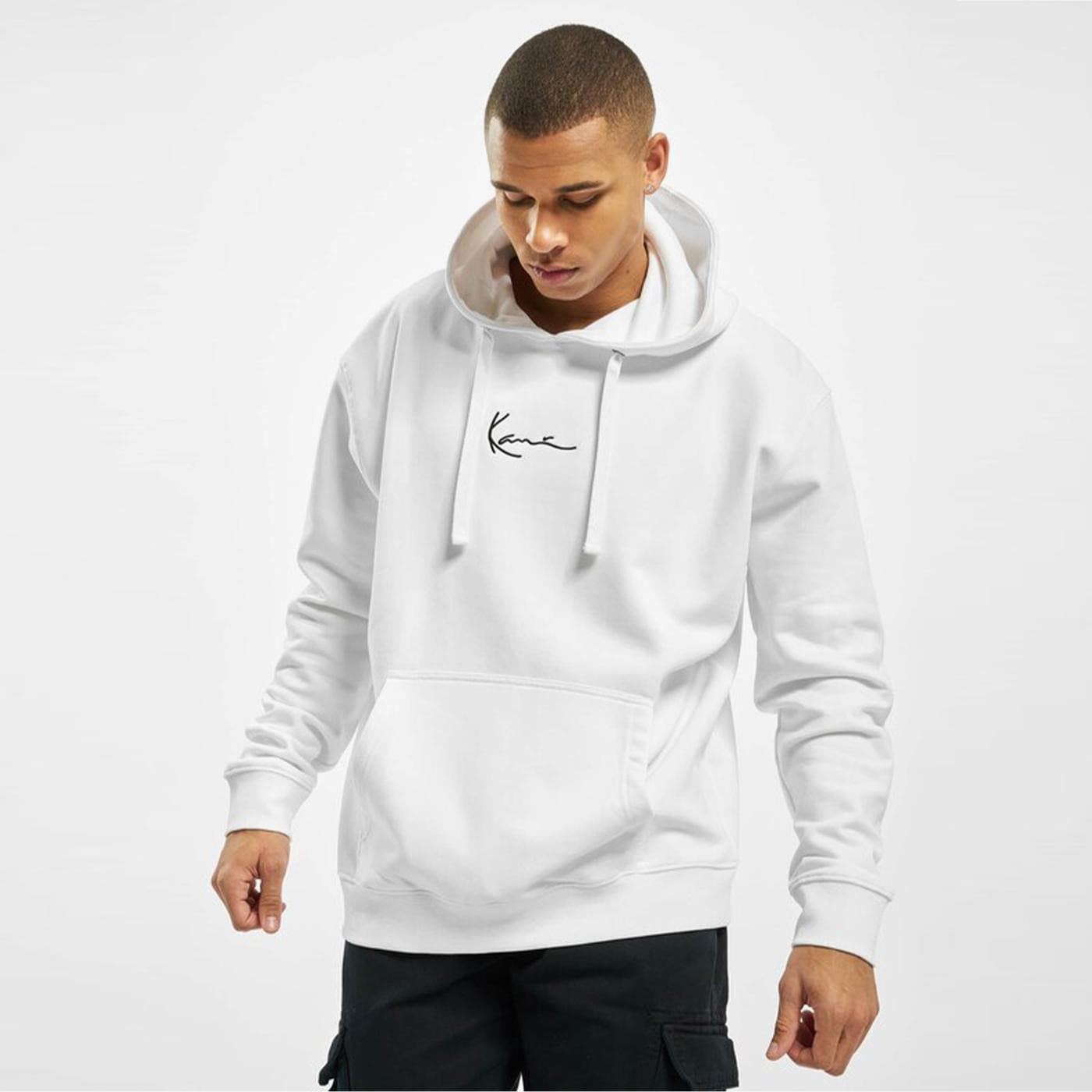 Sudadera Karl Kani KK Small Signature Hoodie White 6021239 - Imagen 1
