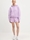 Sudadera KARL KANI PD00005447 Signature Essential Hoodie Violet - Imagen 2