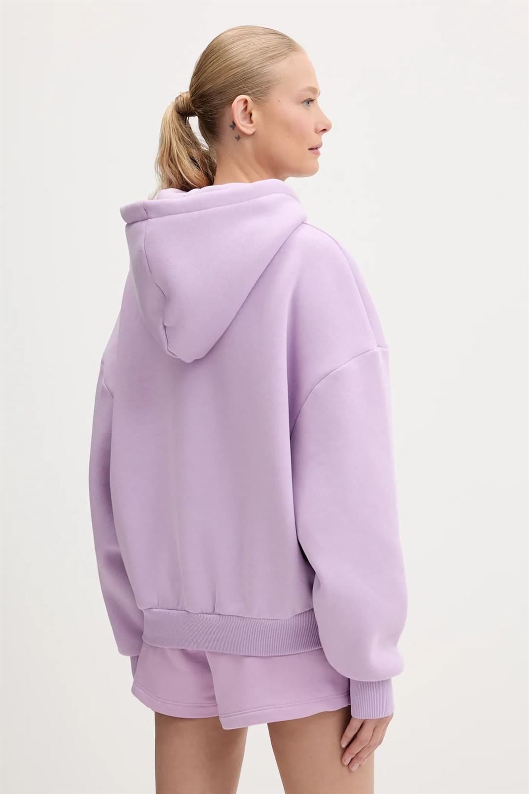 Sudadera KARL KANI PD00005447 Signature Essential Hoodie Violet - Imagen 3
