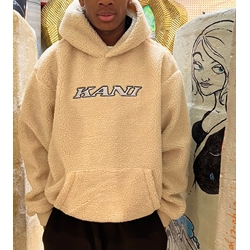 Sudadera Karl Kani Silver Teddy Beige KA9204 PD00007583 - Imagen 1