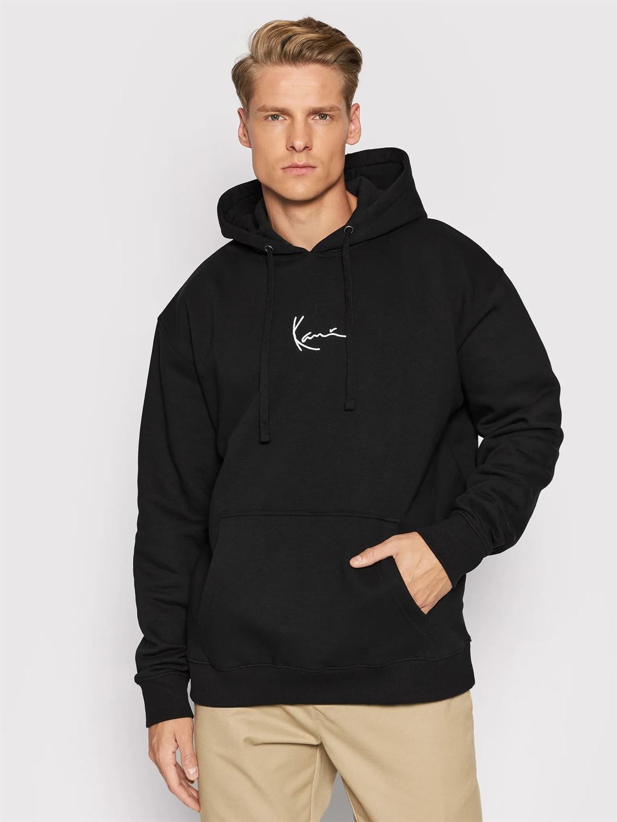 Sudadera Karl Kani Small Signature Black 6021238 - Imagen 1