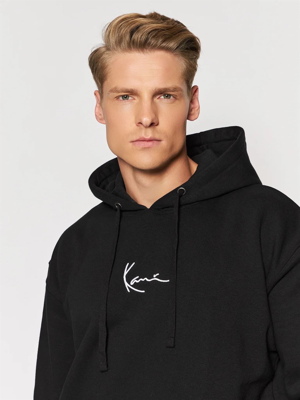 Sudadera Karl Kani Small Signature Black 6021238 - Imagen 3