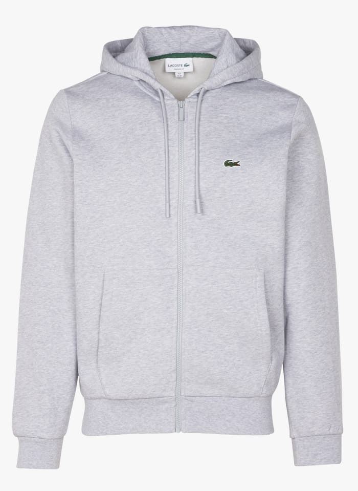 Sudadera Lacoste con capucha SH9626 00 CCA argent chine - Imagen 2