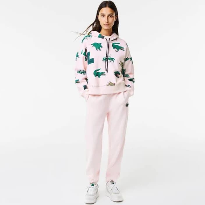 Sudadera LACOSTE SF9215 T03 rosa - Imagen 1