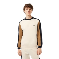 Sudadera Lacoste SH1299 00 RI2 laponie/ cookie-abimes - Imagen 1