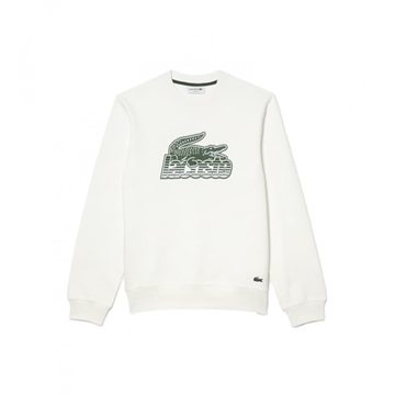 Sudadera LACOSTE SH5087 00 70V FARINE - Imagen 1