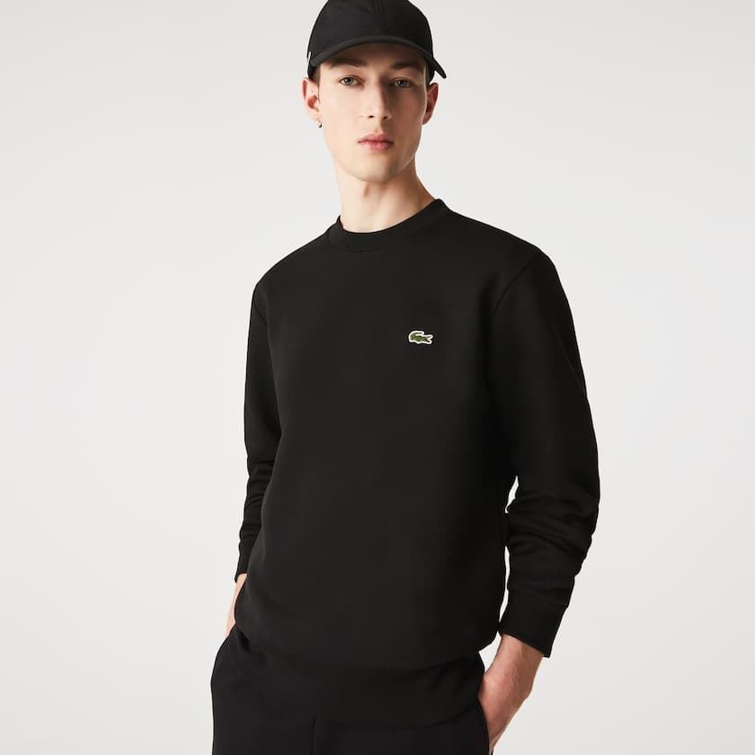 Sudadera Lacoste SH9608 00 031 negro - Imagen 1