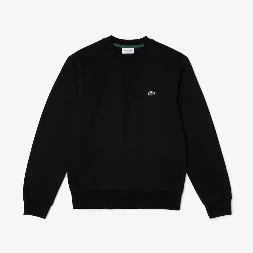 Sudadera Lacoste SH9608 00 031 negro - Imagen 4