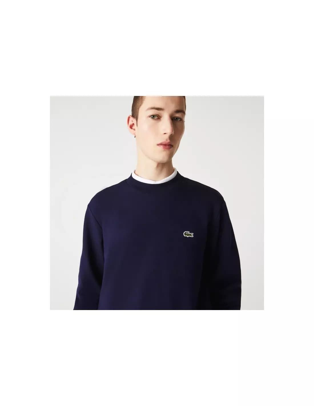 Sudadera Lacoste SH9608 00 166 marino - Imagen 3