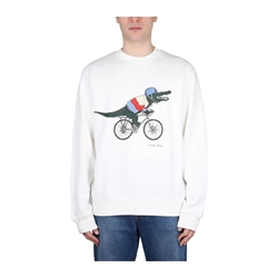 Sudadera Lacoste x Netflix SH8202 00 70V blanc Sex Education - Imagen 1