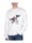 Sudadera Lacoste x Netflix SH8202 00 70V blanc Sex Education - Imagen 2