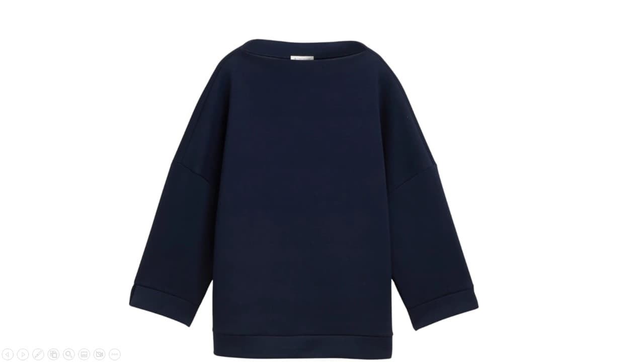 Sudadera Mock Neck Tom Tailor 10668 090 - Imagen 1