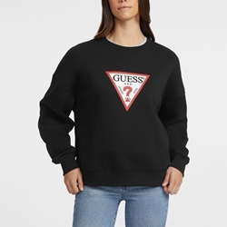 Sudadera mujer Guess W4YQ00KC811 JBLK negro - Imagen 1