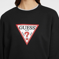 Sudadera mujer Guess W4YQ00KC811 JBLK negro - Imagen 2