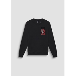 Sudadera Negra Antony Morato Guns N'Roses MMFL01072 FA150178 9000 - Imagen 1