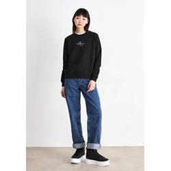 Sudadera Negra Calvin Klein Jeans Gradient Monologo CR BEH - Imagen 2