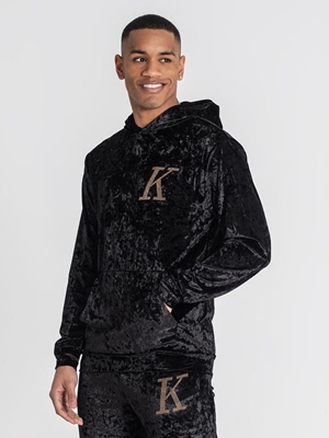 Sudadera Negra Gianni Kavanagh Velvet GKM007209 - Imagen 1