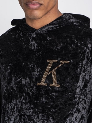 Sudadera Negra Gianni Kavanagh Velvet GKM007209 - Imagen 2
