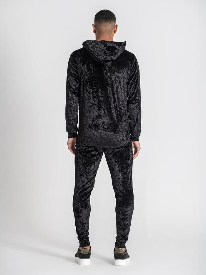 Sudadera Negra Gianni Kavanagh Velvet GKM007209 - Imagen 4