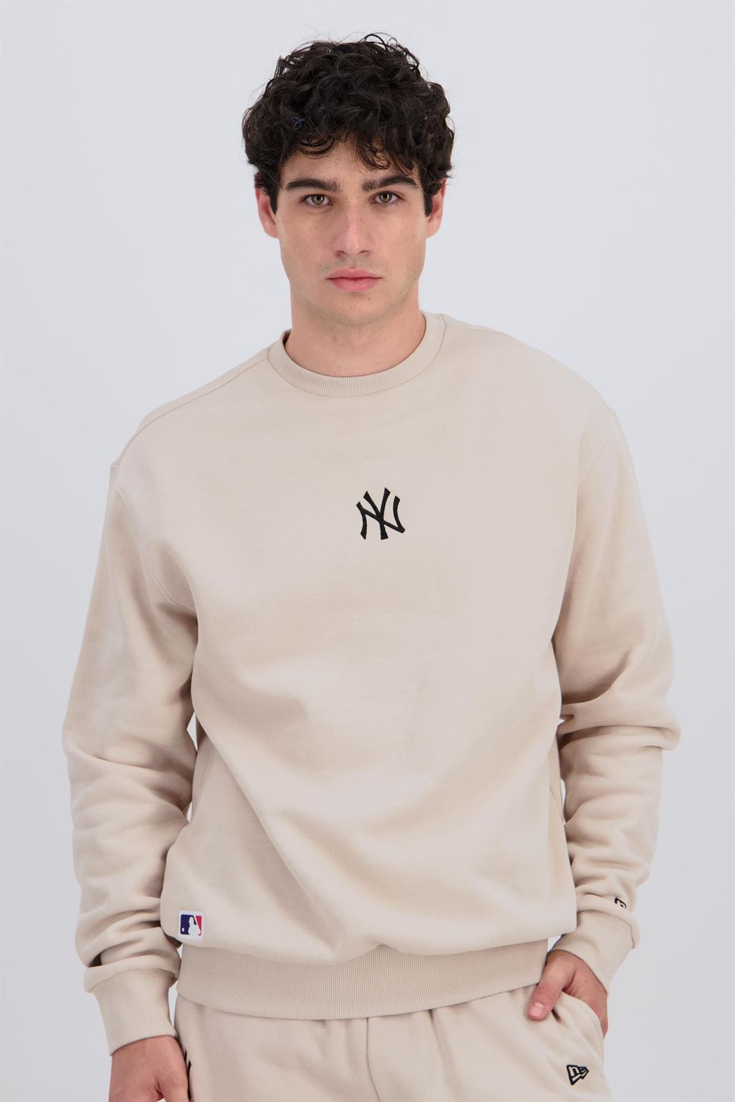 Sudadera New Era Crewneck Oversized New York Yankees MLB League 60675773 - Imagen 1