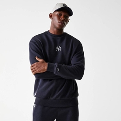 Sudadera New Era Crewneck Oversized New York Yankess Midi Navy 60675771 - Imagen 1