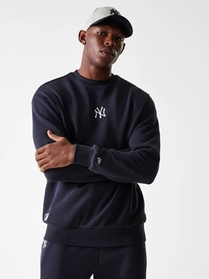 Sudadera New Era Crewneck Oversized New York Yankess Midi Navy 60675771 - Imagen 1
