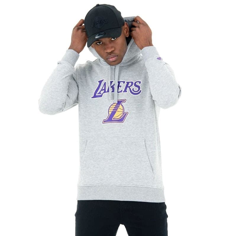 Sudadera New Era Nos NBA Loalak grey 60416758 - Imagen 1