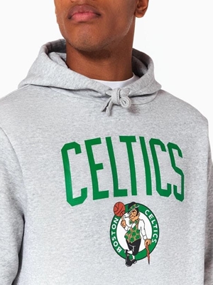 Sudadera New Era NOS NBA Regular Hoody Boston Celtics 60505438 grey - Imagen 1