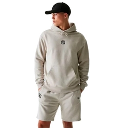 Sudadera New Era Oversized New York Yankees MLB League Essential Beige 60675772 - Imagen 1