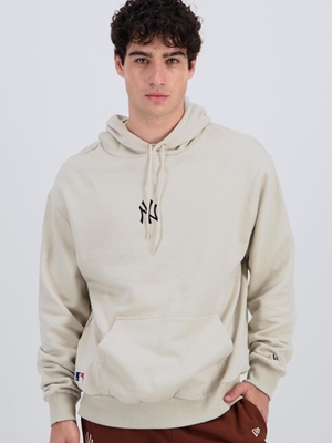 Sudadera New Era Oversized New York Yankees MLB League Essential Beige 60675772 - Imagen 1