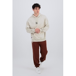 Sudadera New Era Oversized New York Yankees MLB League Essential Beige 60675772 - Imagen 2