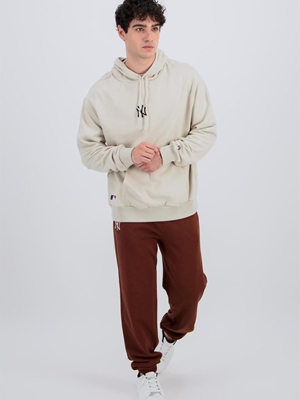 Sudadera New Era Oversized New York Yankees MLB League Essential Beige 60675772 - Imagen 2