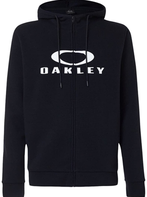 Sudadera OAKLEY BARK FZ HOODIE 2.0 022 black/white - Imagen 1