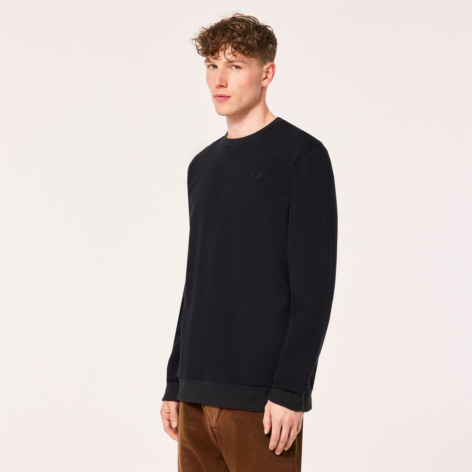 Sudadera Oakley Relax Crew Sweatshirt Blackout FOA404846 02E - Imagen 2