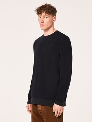 Sudadera Oakley Relax Crew Sweatshirt Blackout FOA404846 02E - Imagen 2