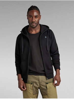 Sudadera Premium Core G-Star Black D16122-C235-6484 - Imagen 1