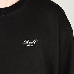 Sudadera Reel Staple Terry Crewneck Deep Black RE3336 - Imagen 2