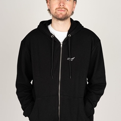 Sudadera Reell Staple Terry Zip Hoodie Deep Black RE3340 - Imagen 2