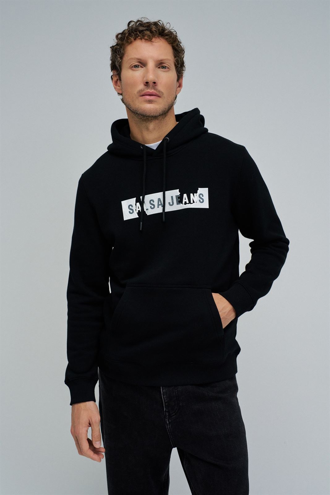 Sudadera Salsa 21010338 000 negro - Imagen 2