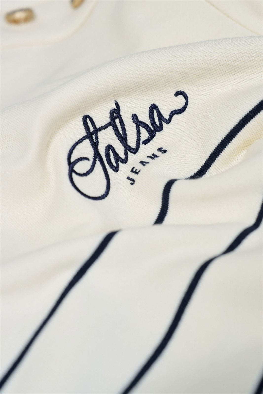 Sudadera Salsa 21011159 110 light beige - Imagen 7