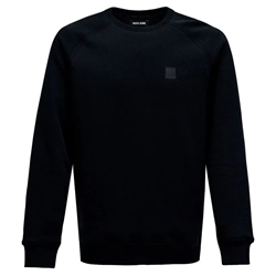 Sudadera Salsa Jeans French Terry Hoodie Branding Black 21010338 000 - Imagen 1