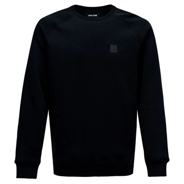 Sudadera Salsa Jeans French Terry Hoodie Branding Black 21010338 000 - Imagen 1