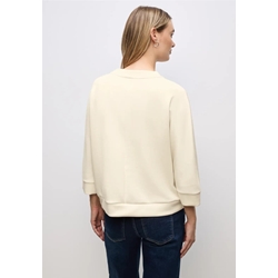 Sudadera Silk Look W.Zipper Beige Street One 324025 16351 - Imagen 2