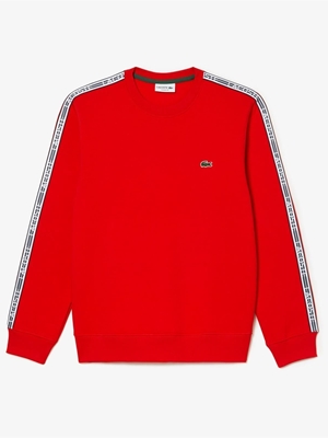 Sudadera sin capucha LACOSTE SH5073 00 S5H naranja - Imagen 1