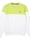 Sudadera sin capucha Lacoste SH8363 00 9ZV lime/blanc - Imagen 2