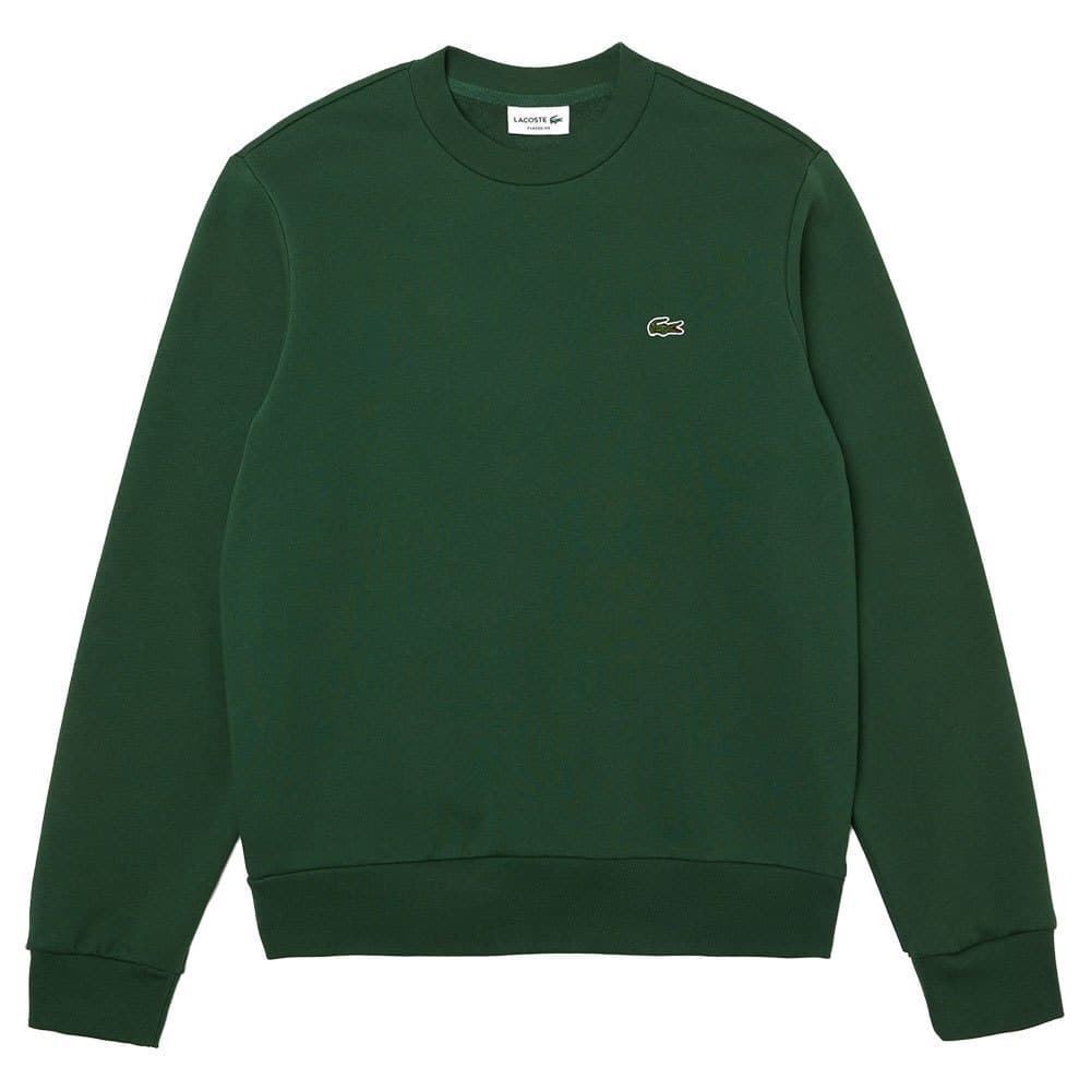 Sudadera sin capucha LACOSTE SH9608 00 132 verde - Imagen 1