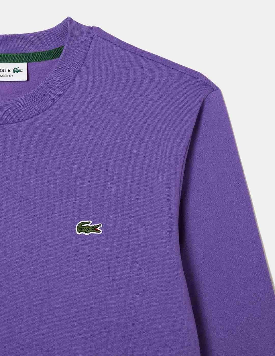 Sudadera sin capucha Lacoste SH9608 00 SGI bardane - Imagen 2